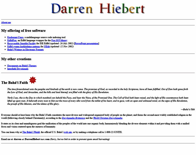 Darrenhiebert.com thumbnail