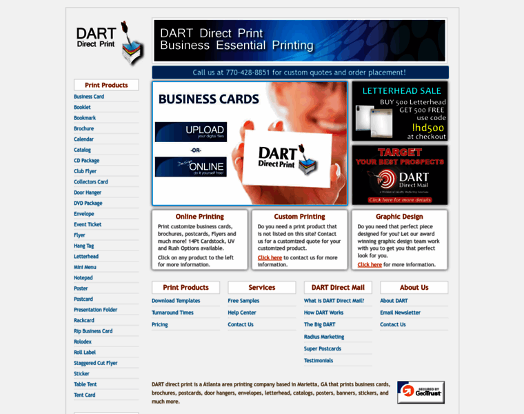 Dartdirectprint.com thumbnail