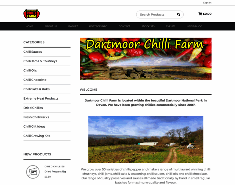 Dartmoorchillifarm.com thumbnail