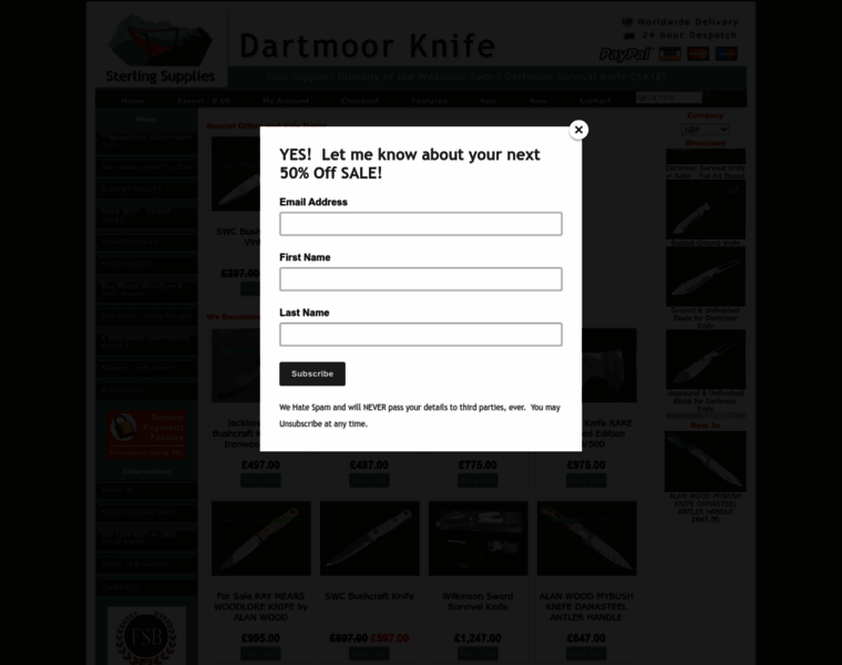Dartmoorknife.co.uk thumbnail