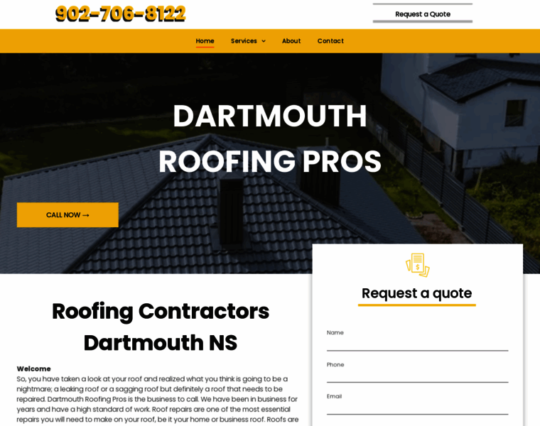 Dartmouth-roofing.com thumbnail