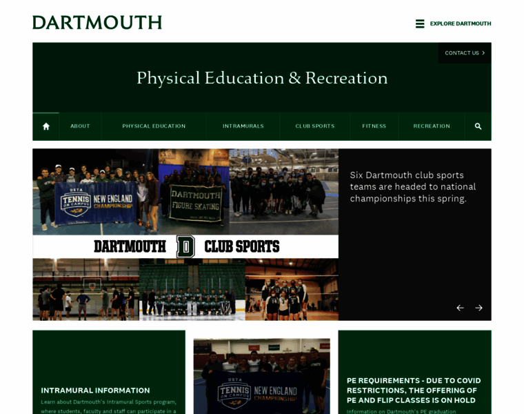 Dartmouthrecreation.com thumbnail