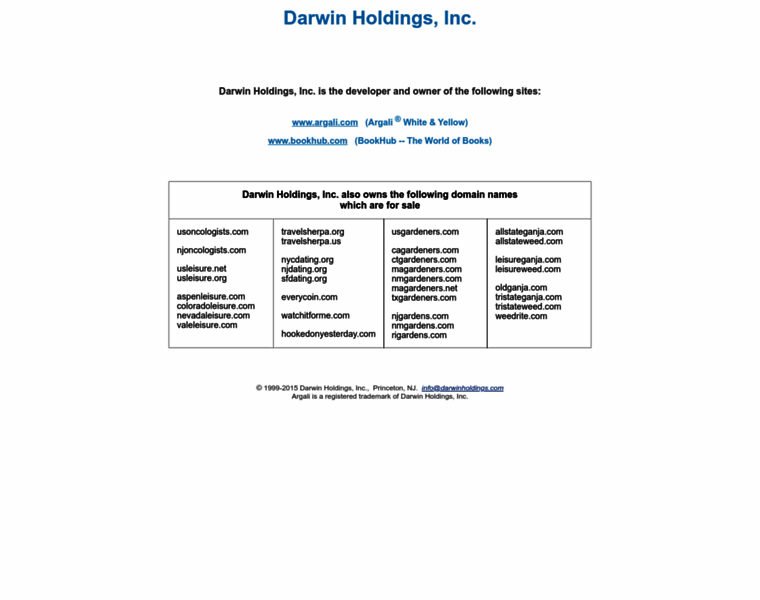 Darwinholdings.com thumbnail