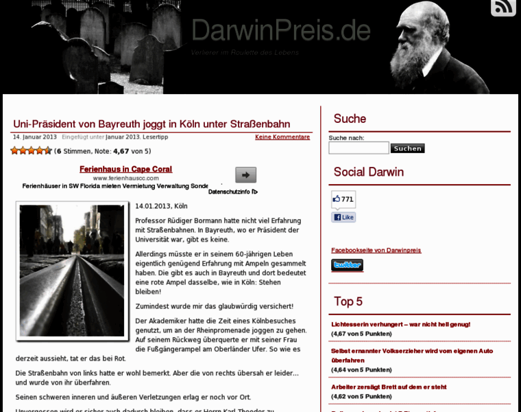 Darwinpreis.de thumbnail