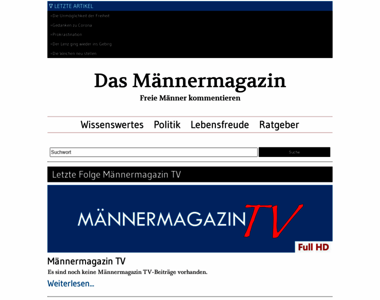 Das-maennermagazin.com thumbnail