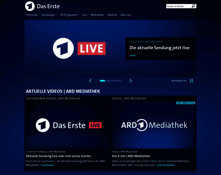 Daserste.de thumbnail