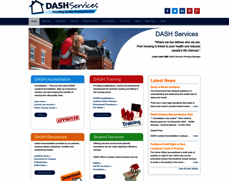 Dashservices.org.uk thumbnail