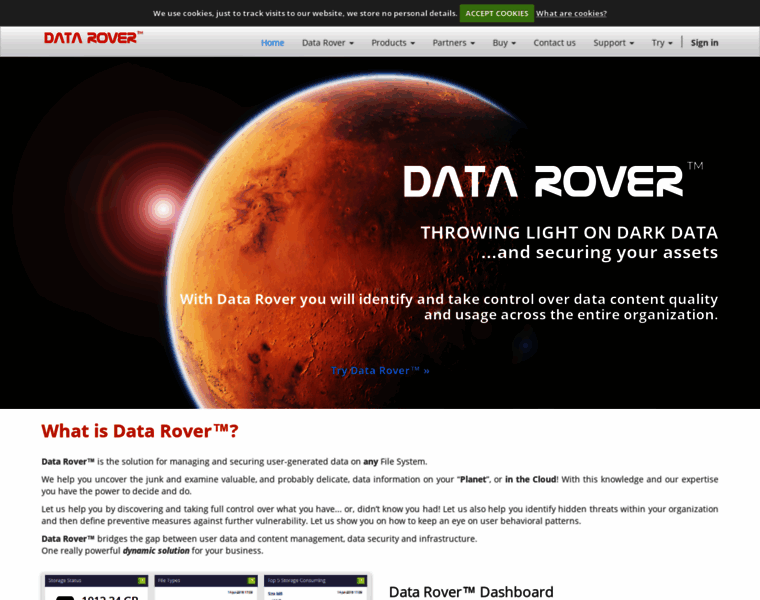 Data-rover.com thumbnail