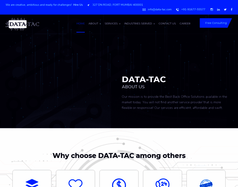 Data-tac.com thumbnail