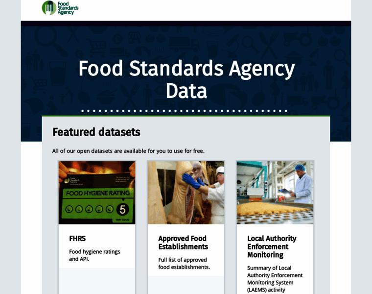 Data.food.gov.uk thumbnail