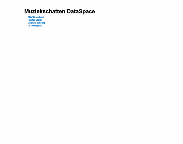 Data.muziekschatten.nl thumbnail