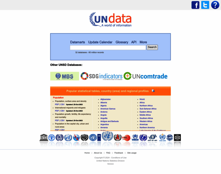Data.un.org thumbnail