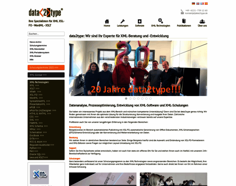 Data2type.de thumbnail Data2type.de thumbnail