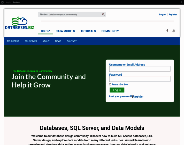 Databaseanswers.org thumbnail