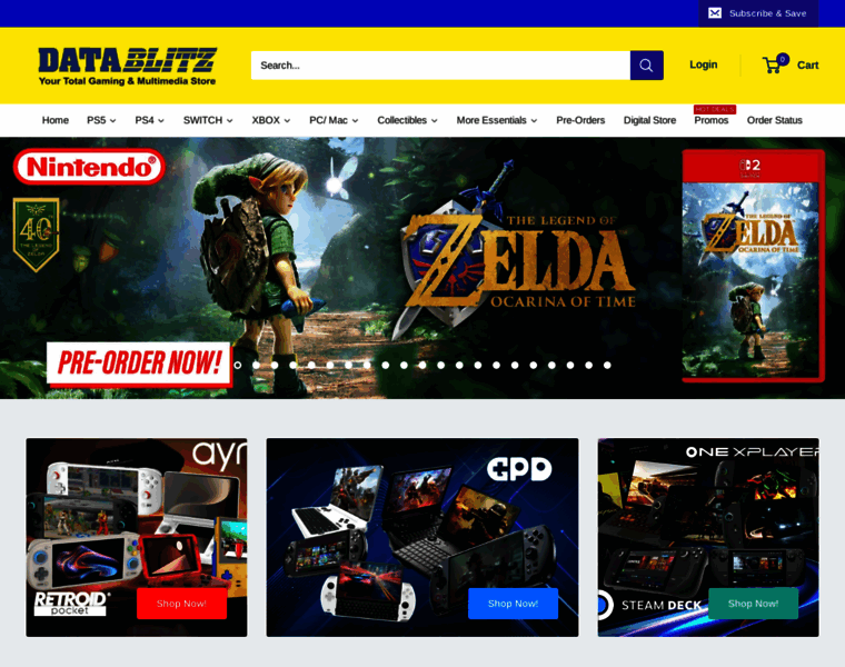 datablitz.com.ph at Website Informer. Visit Datablitz.