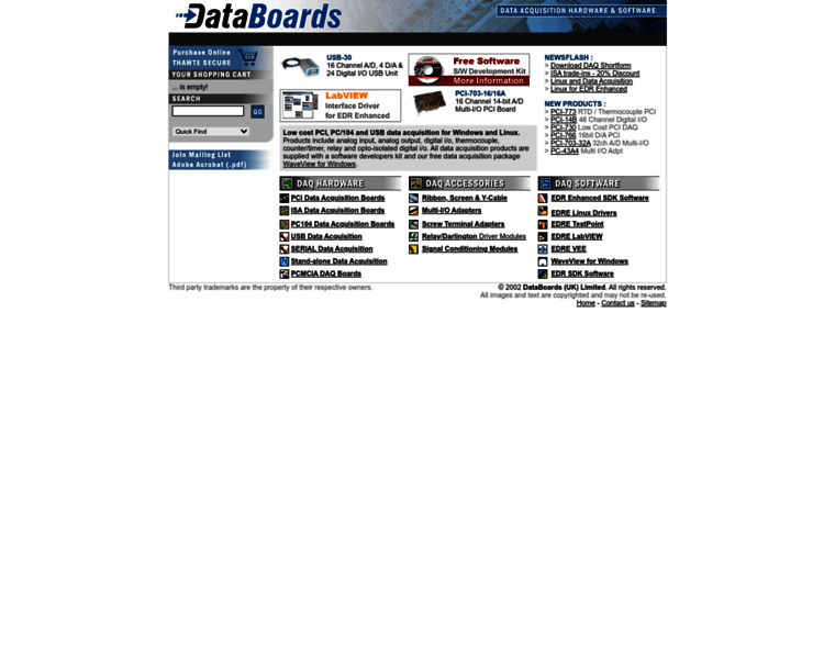 Databoards.co.uk thumbnail