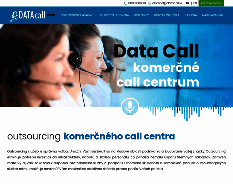 Datacall.sk thumbnail