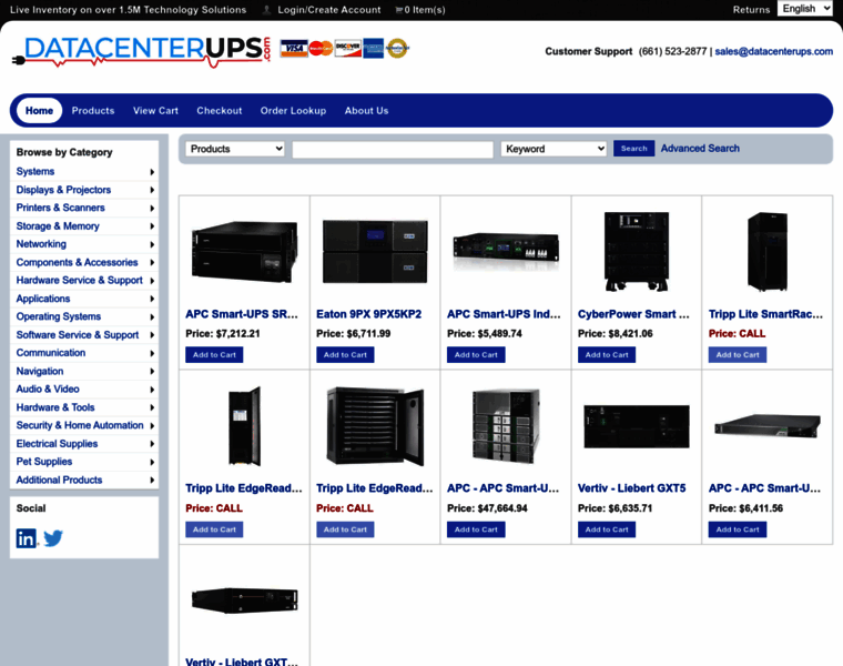 Datacenterups.com thumbnail