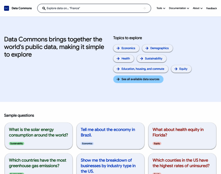 Datacommons.org thumbnail
