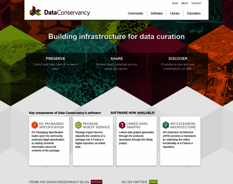 Dataconservancy.org thumbnail