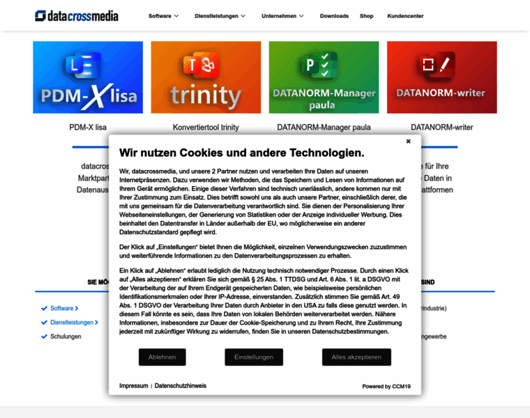 Datacrossmedia.de thumbnail