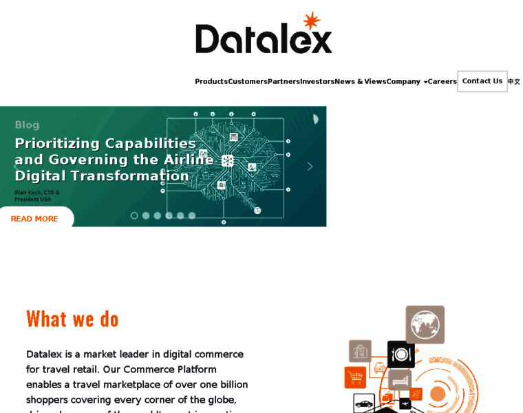 Datalex.com thumbnail