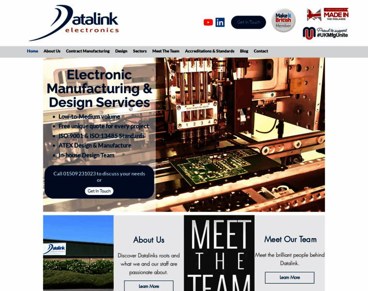 Datalink-electronics.co.uk thumbnail