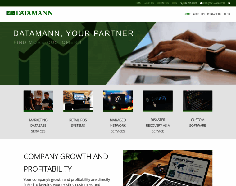 Datamann.com thumbnail
