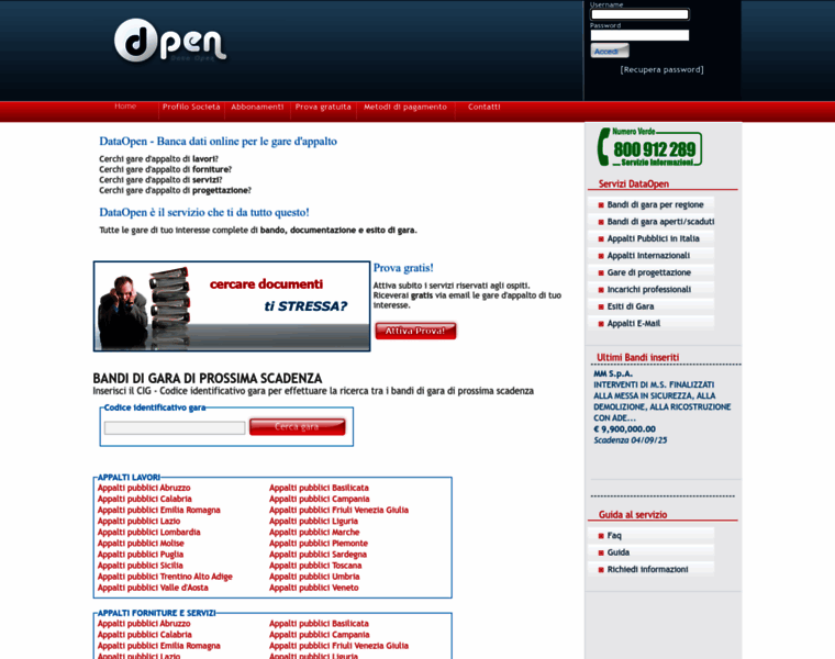 Dataopen.com thumbnail