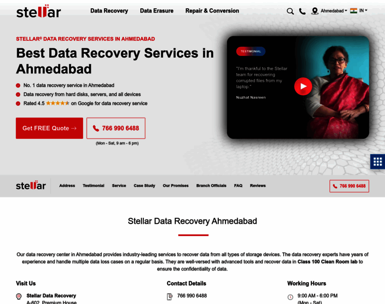 Datarecoveryahmedabad.in thumbnail