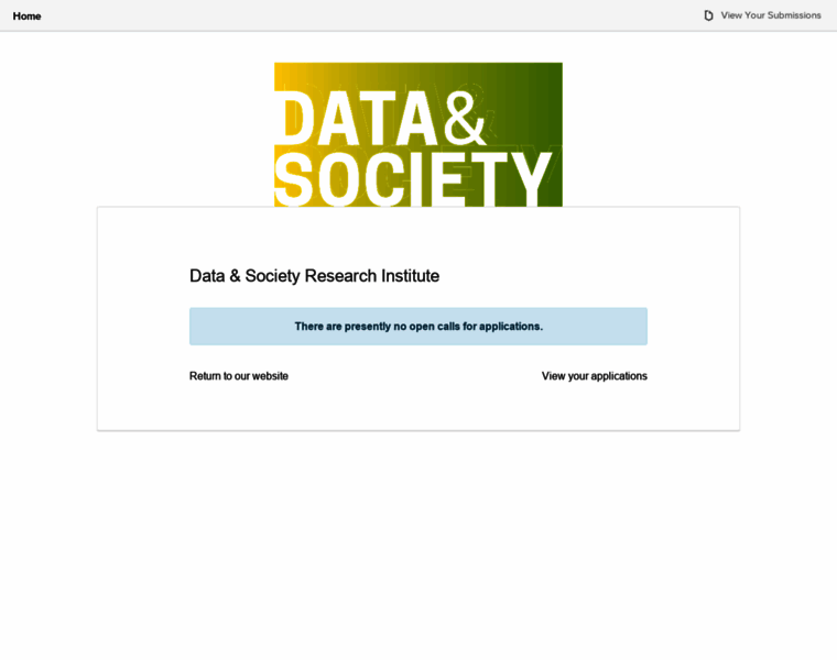 Datasociety.submittable.com thumbnail