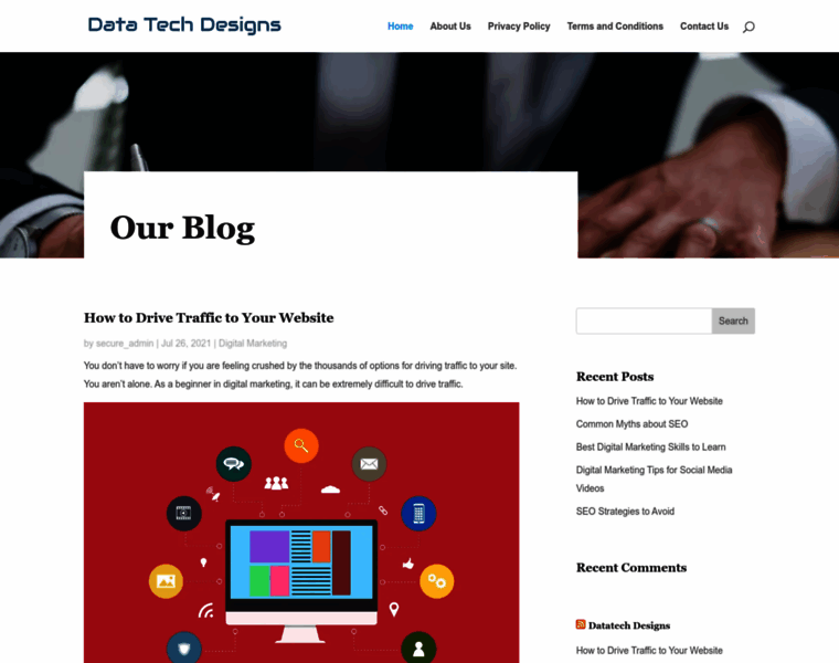 Datatechdesigns.com thumbnail