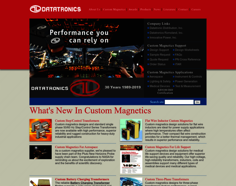 Datatronics.com thumbnail