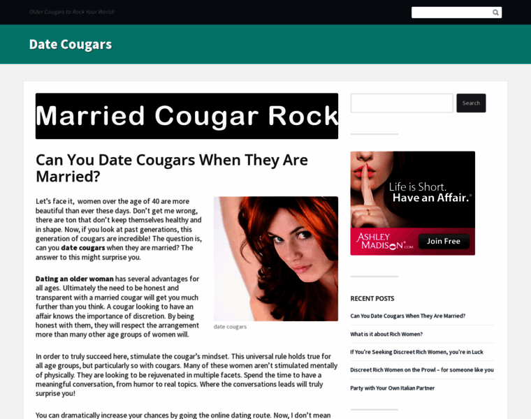 Date-cougars.net thumbnail