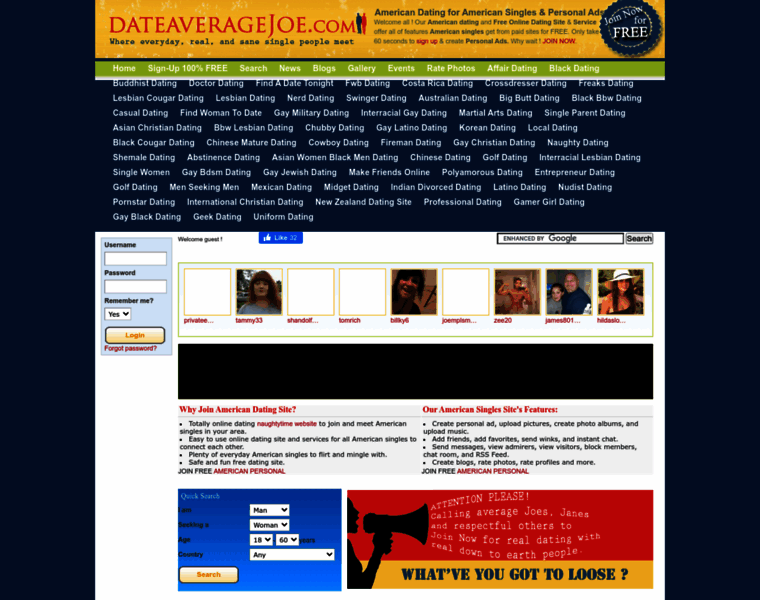 Dateaveragejoe.com thumbnail