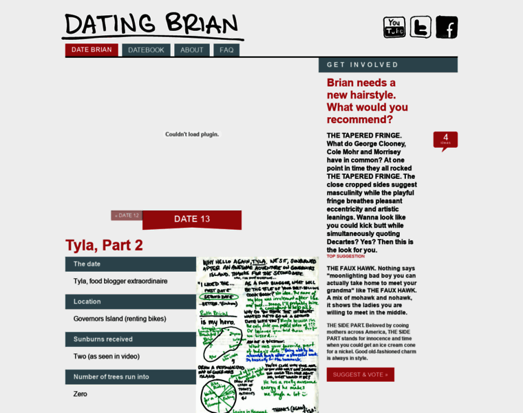Datingbrian.com thumbnail