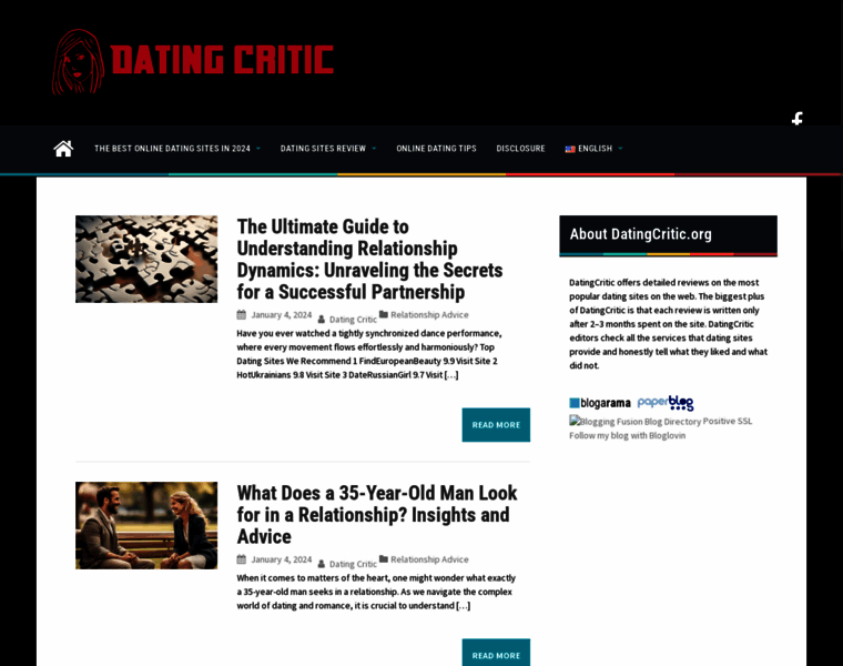 Datingcritic.org thumbnail