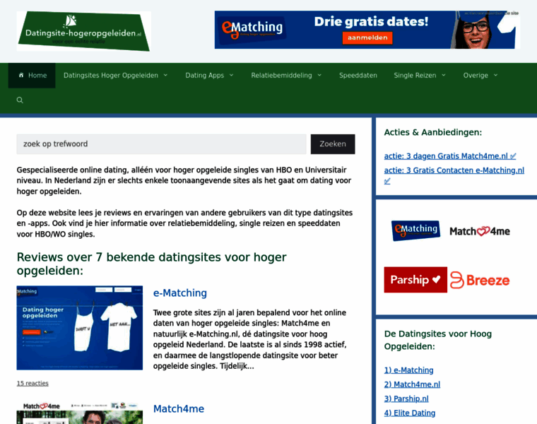 Datingsite-hogeropgeleiden.nl thumbnail