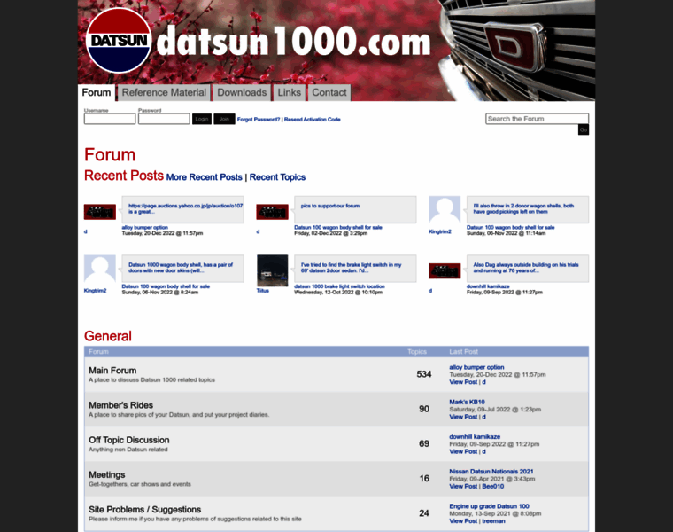 Datsun1000.com thumbnail