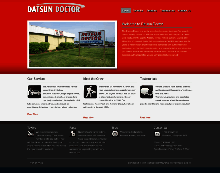 Datsundoctor.com thumbnail