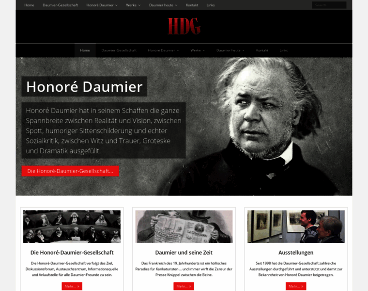 Daumier-gesellschaft.de thumbnail