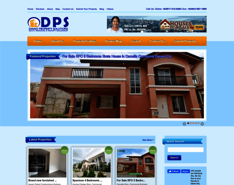 Davaopropertysolutions.com thumbnail