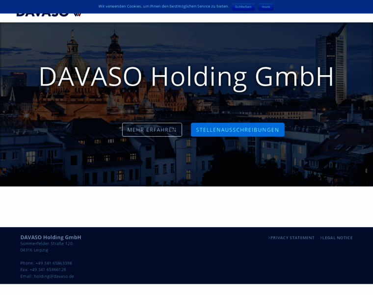 Davaso-holding.de thumbnail