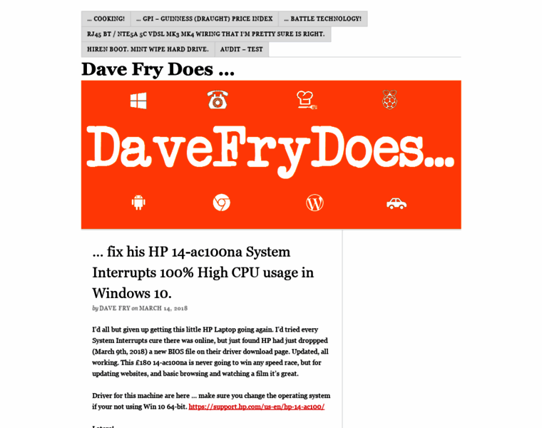 Davefrydoes.co.uk thumbnail