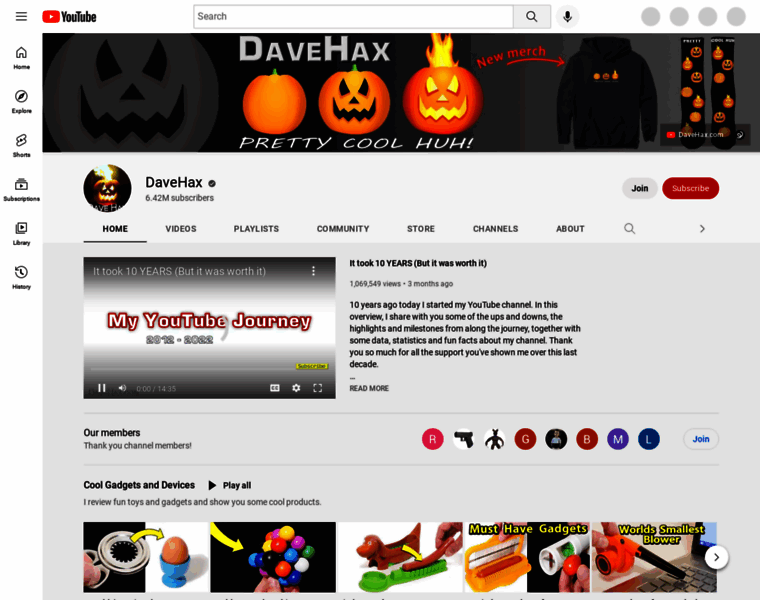 Davehax.com thumbnail