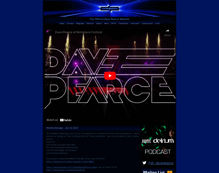 Davepearce.co.uk thumbnail