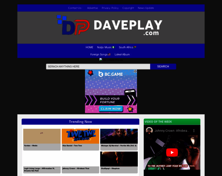 Daveplay.com thumbnail
