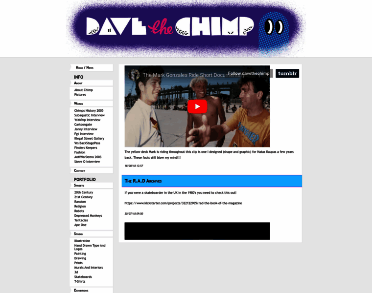 Davethechimp.co.uk thumbnail