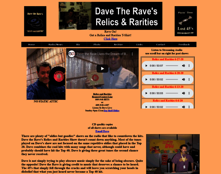 Davetherave.com thumbnail