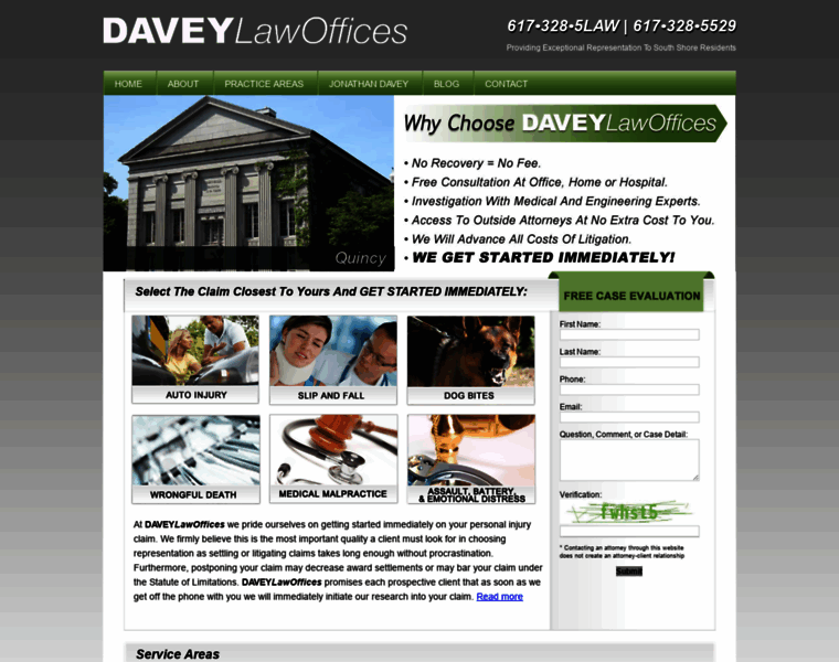 Daveylawoffices.com thumbnail
